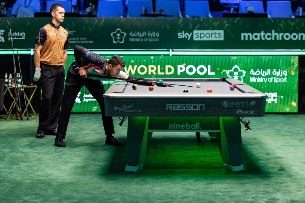ربع نهائي بطولة العالم للبلياردو: نجوم يتألقون