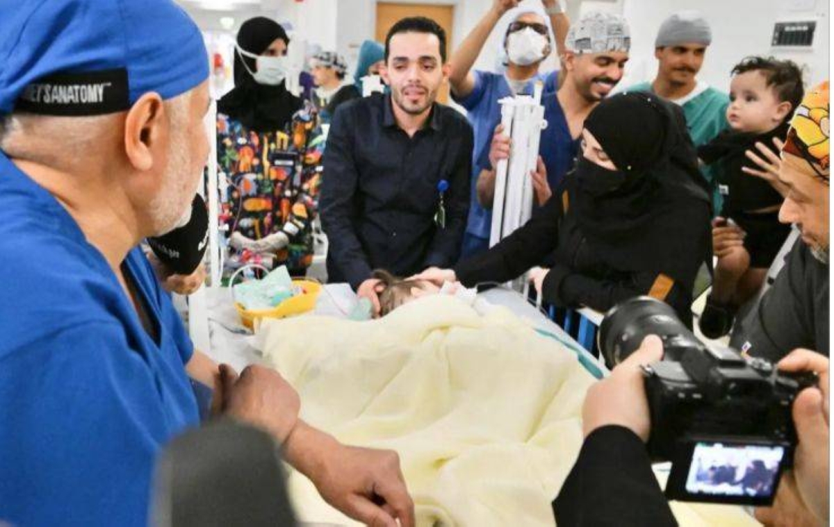 نجاح جراحة فصل التوأم السوري سيلين وإيلين