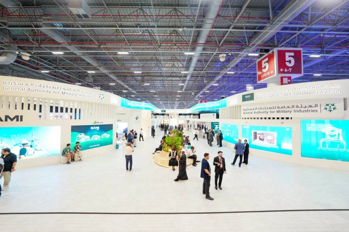 الجناح السعودي يعزز الصناعات العسكرية في آيدف 2025
