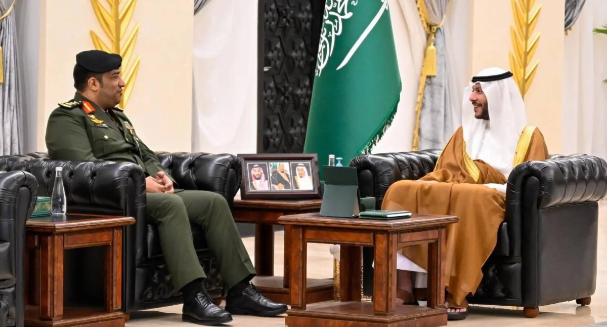 سعود بن نهار يرحب بمدير إصلاحية الطائف الجديد