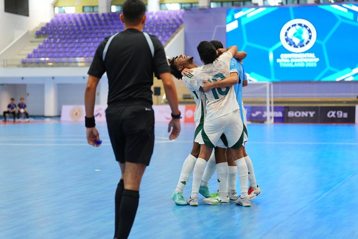 تأهل منتخب الصالات السعودي لنصف نهائي بطولة القارات