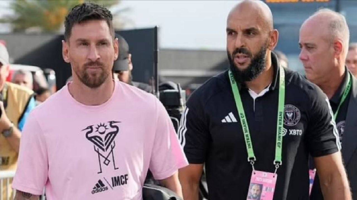 منع الحارس الشخصي لميسي من دخول الملعب بقرار رسمي