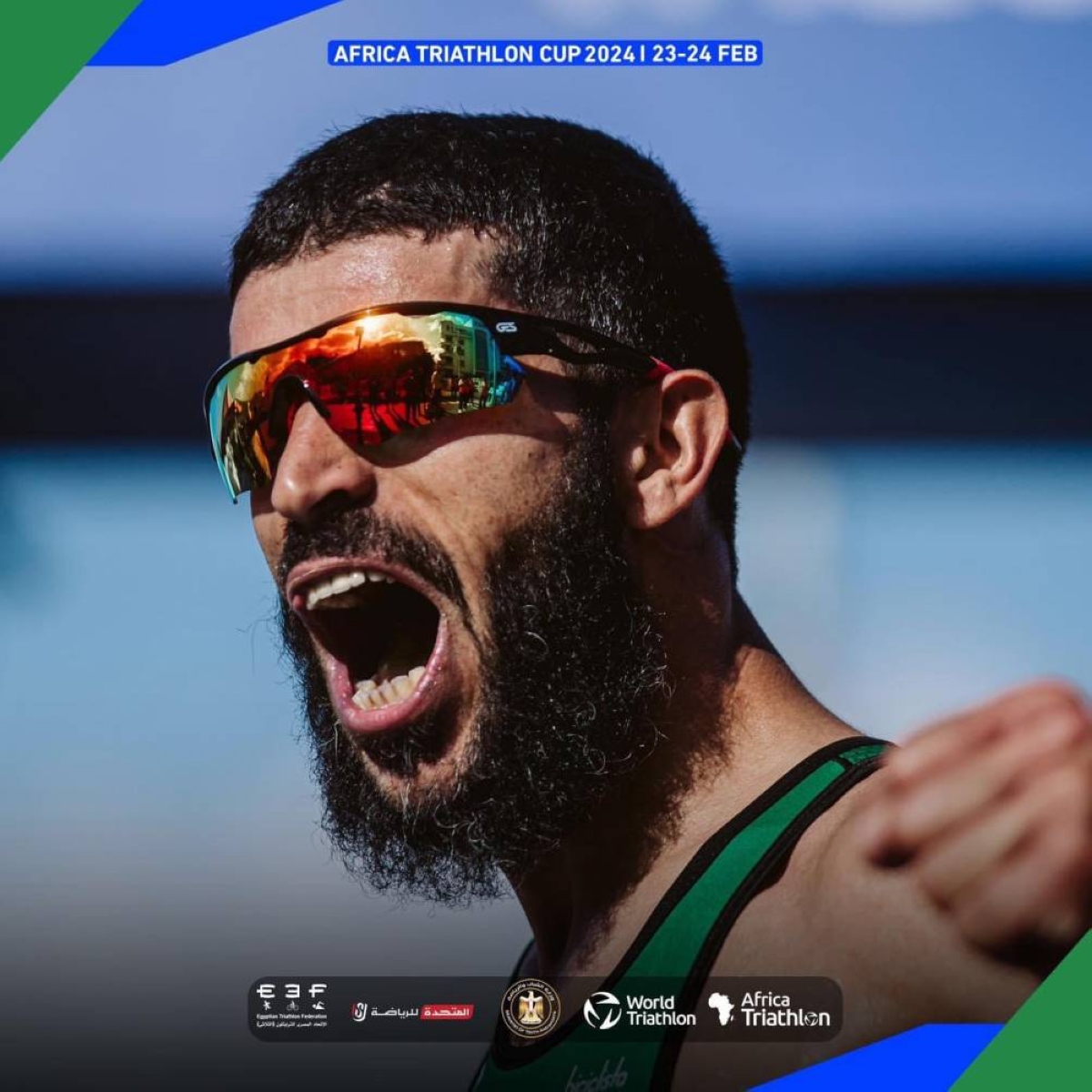 إنجاز الغامدي في الترايثلون بدورة الألعاب العالمية