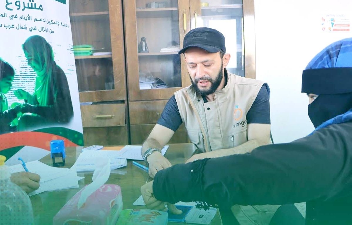 كفالات الأيتام المتضررين من زلزال جنديرس بسورية