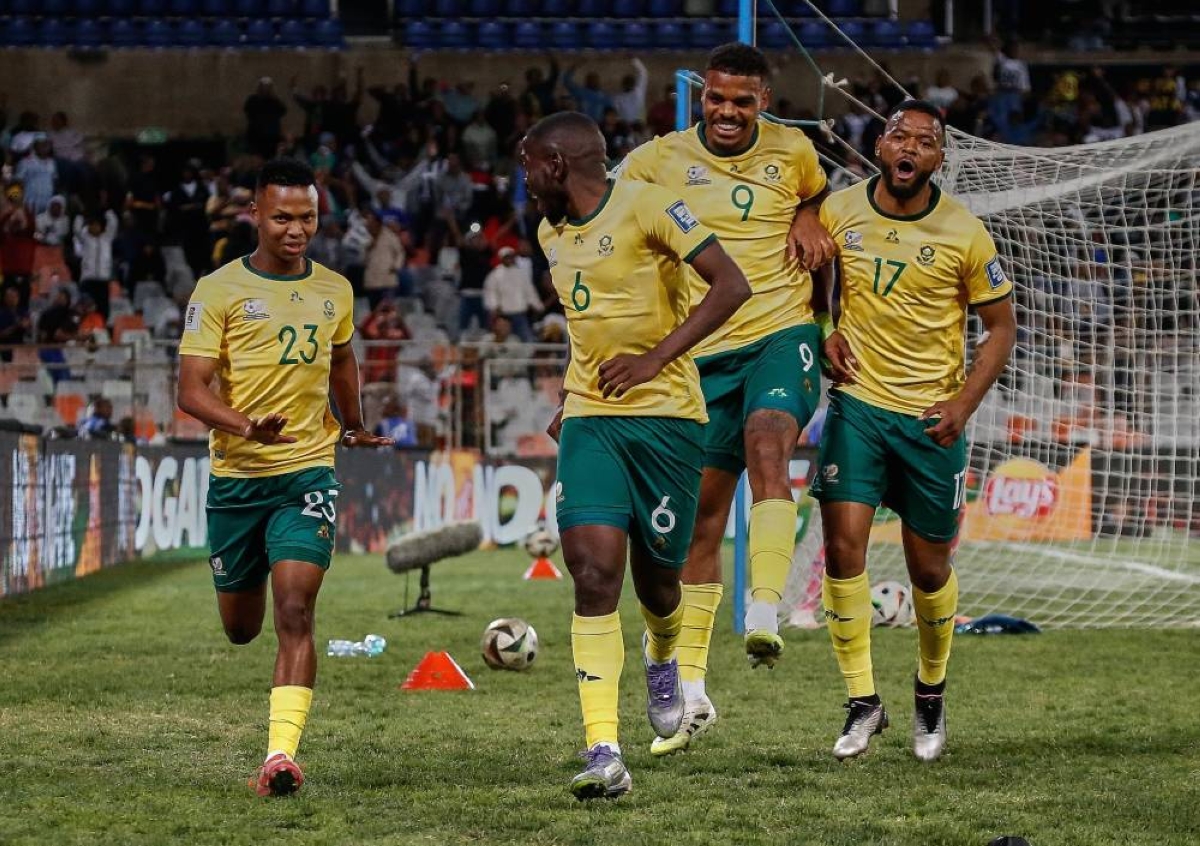 جنوب أفريقيا تقترب من التأهل بفوزها على ليسوتو