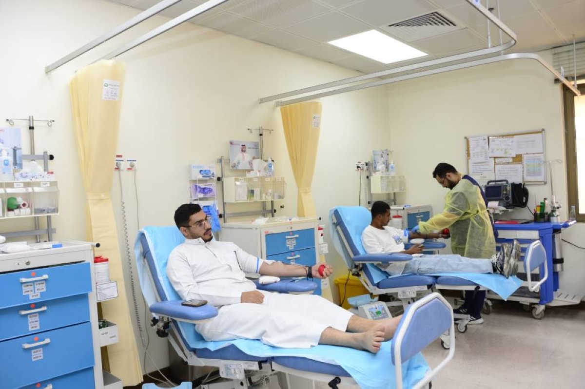 زيادة قياسية: 4,664 متبرع بالدم في مستشفى الملك فهد بالخبر