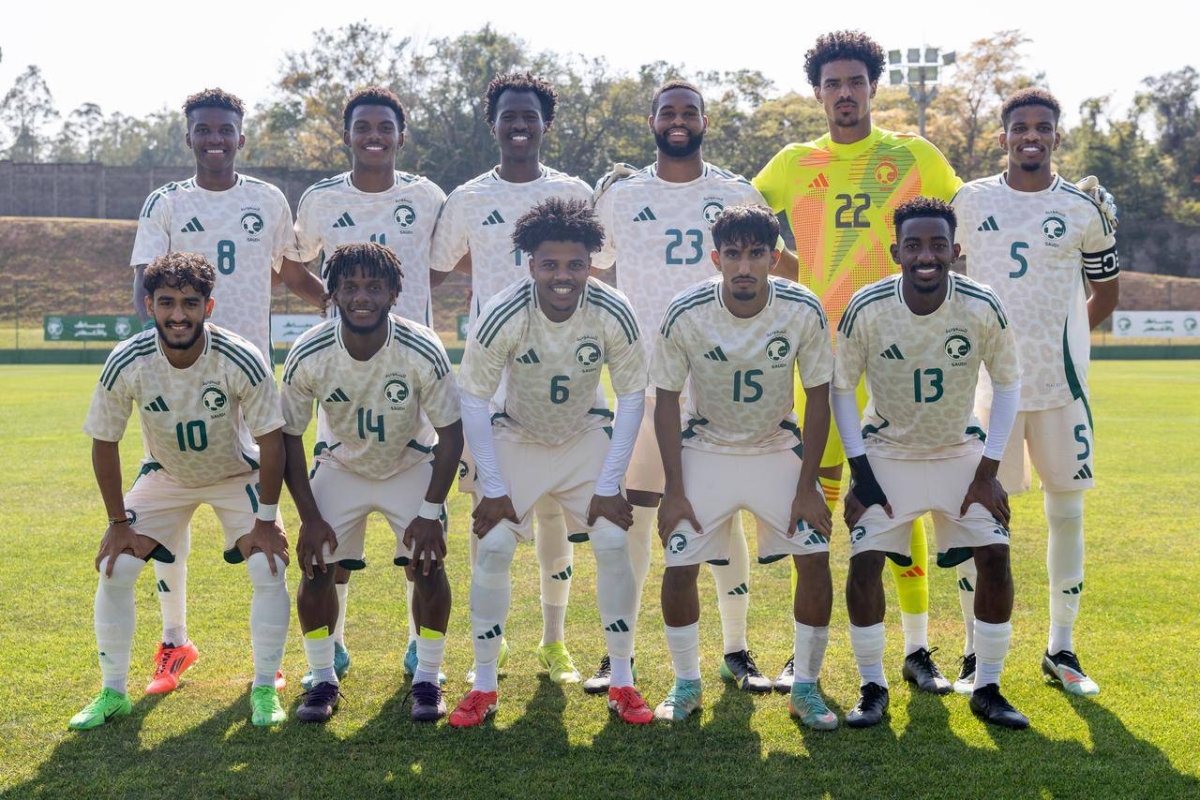 Saudi Arabia's under-20 team defeated Chile 2-0 in their training camp in Brazil