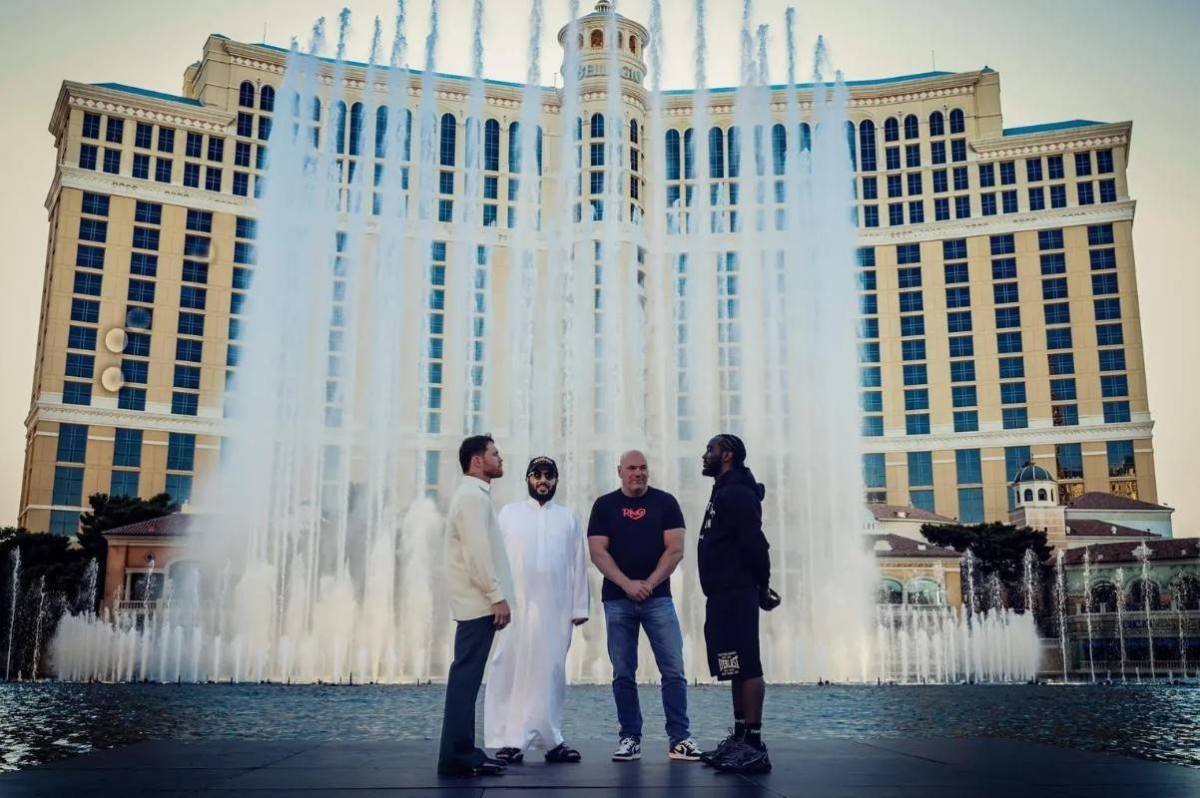 تركي آل الشيخ يشهد مواجهة كانيلو وكروفورد في لاس فيغاس