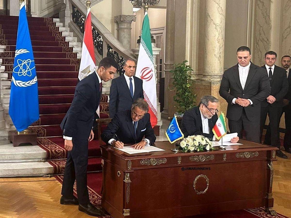 إيران والوكالة النووية تتفقان على التفتيش بدعم مصري