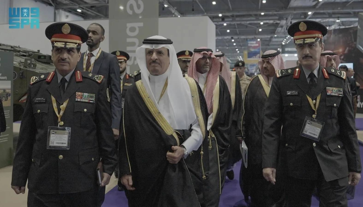 زيارة الداود لمعرض DSEI 2025 لمعدات الدفاع بلندن