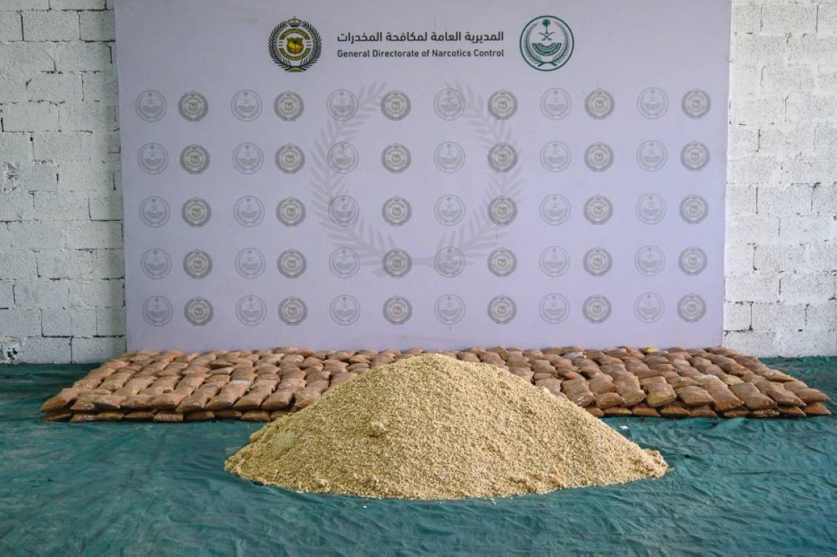 إحباط تهريب 6.8 مليون قرص أمفيتامين في ميناء جدة