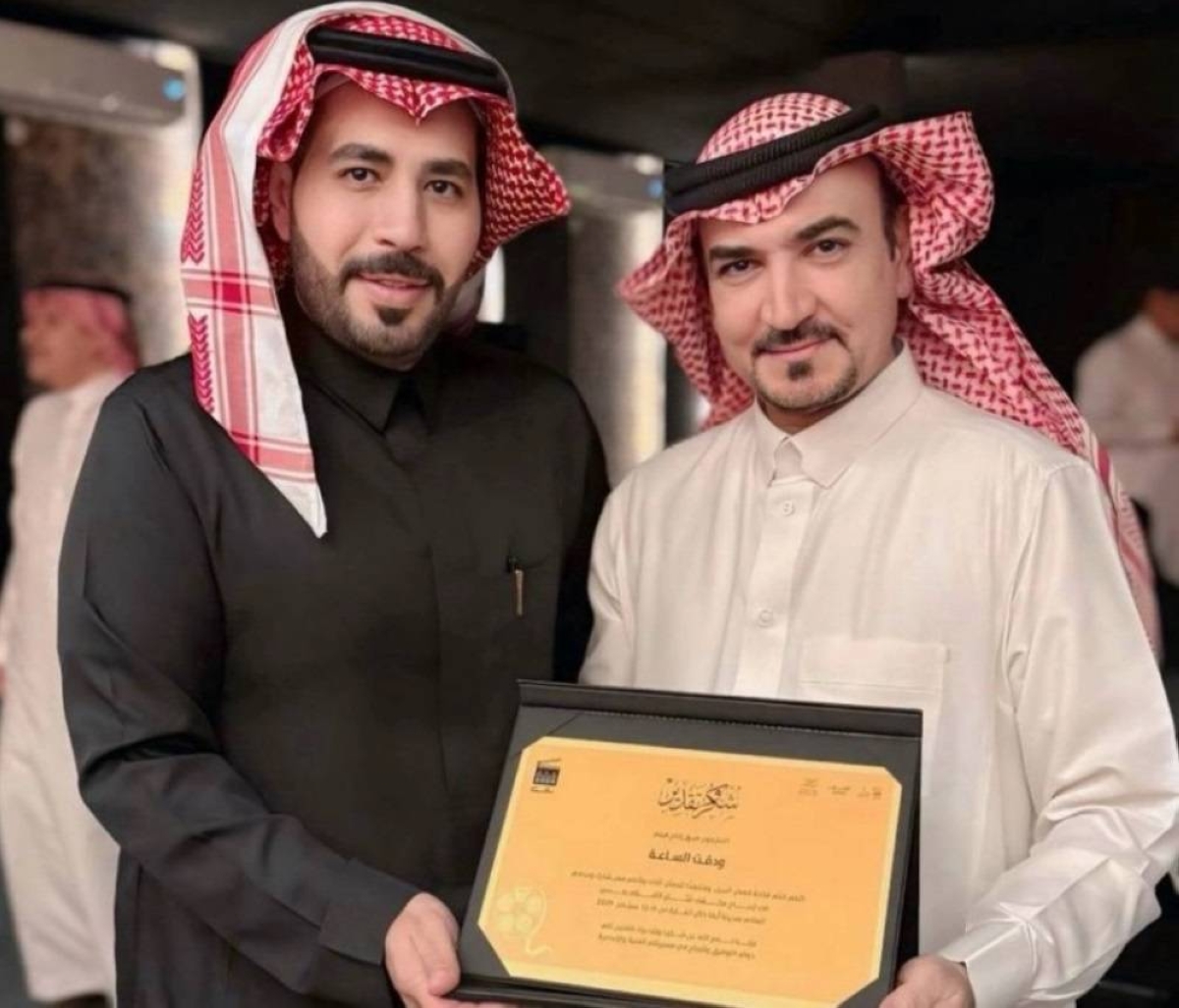 تكريم المخرج أيمن العلي لإبداعه السينمائي في عسير