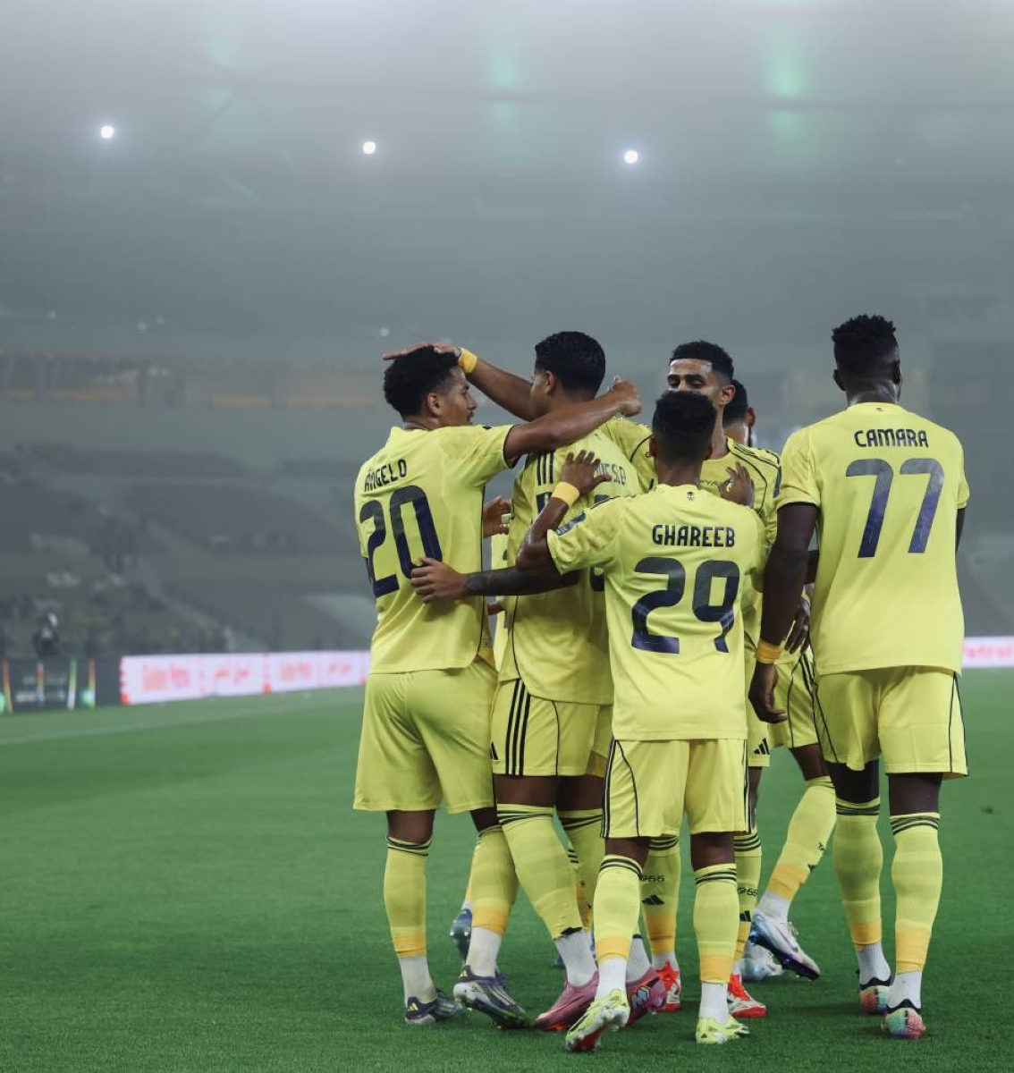 النصر يتأهل لثمن النهائي بفوز كبير على جدة
