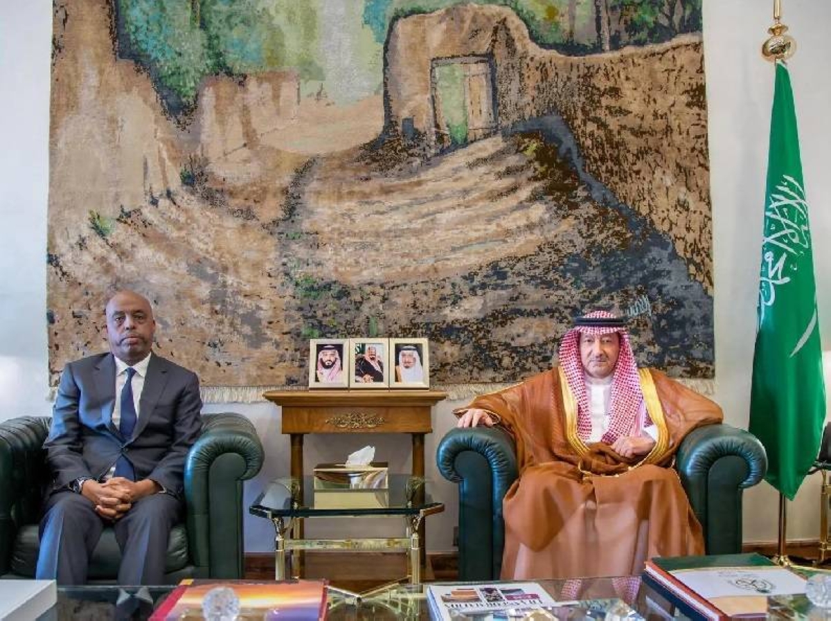 نائب وزير الخارجية يلتقي سفير رواندا في المملكة
