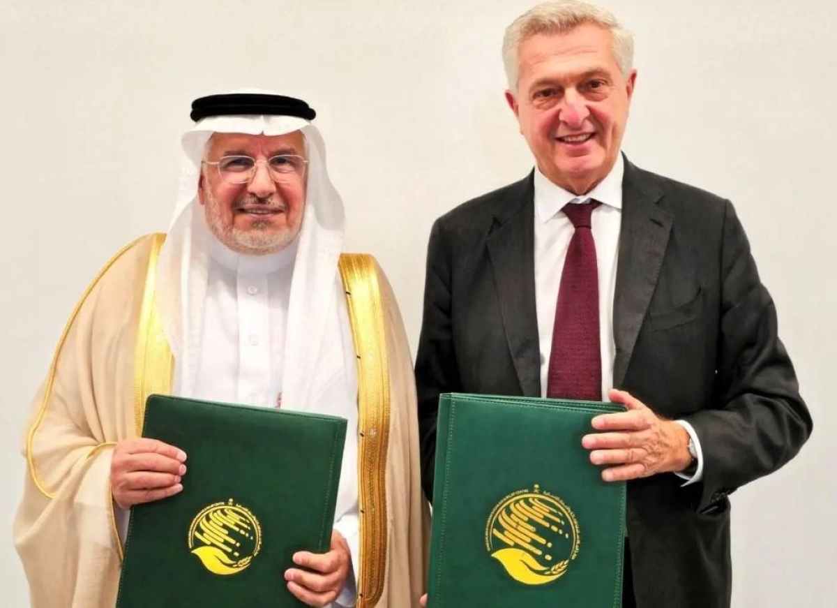"سلمان للإغاثة والأمم المتحدة يدعمان لاجئي أوكرانيا"