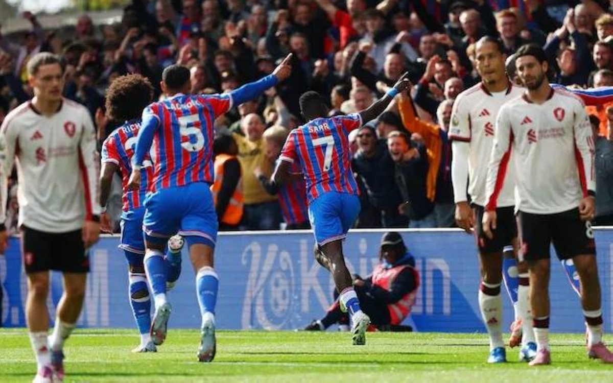 ليفربول يخسر أمام كريستال بالاس في الدوري الإنجليزي