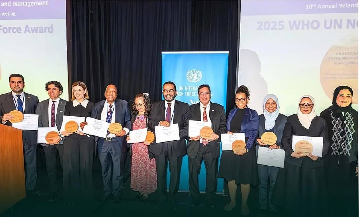 المملكة تحصد جائزة أممية لجهودها في مكافحة الأمراض