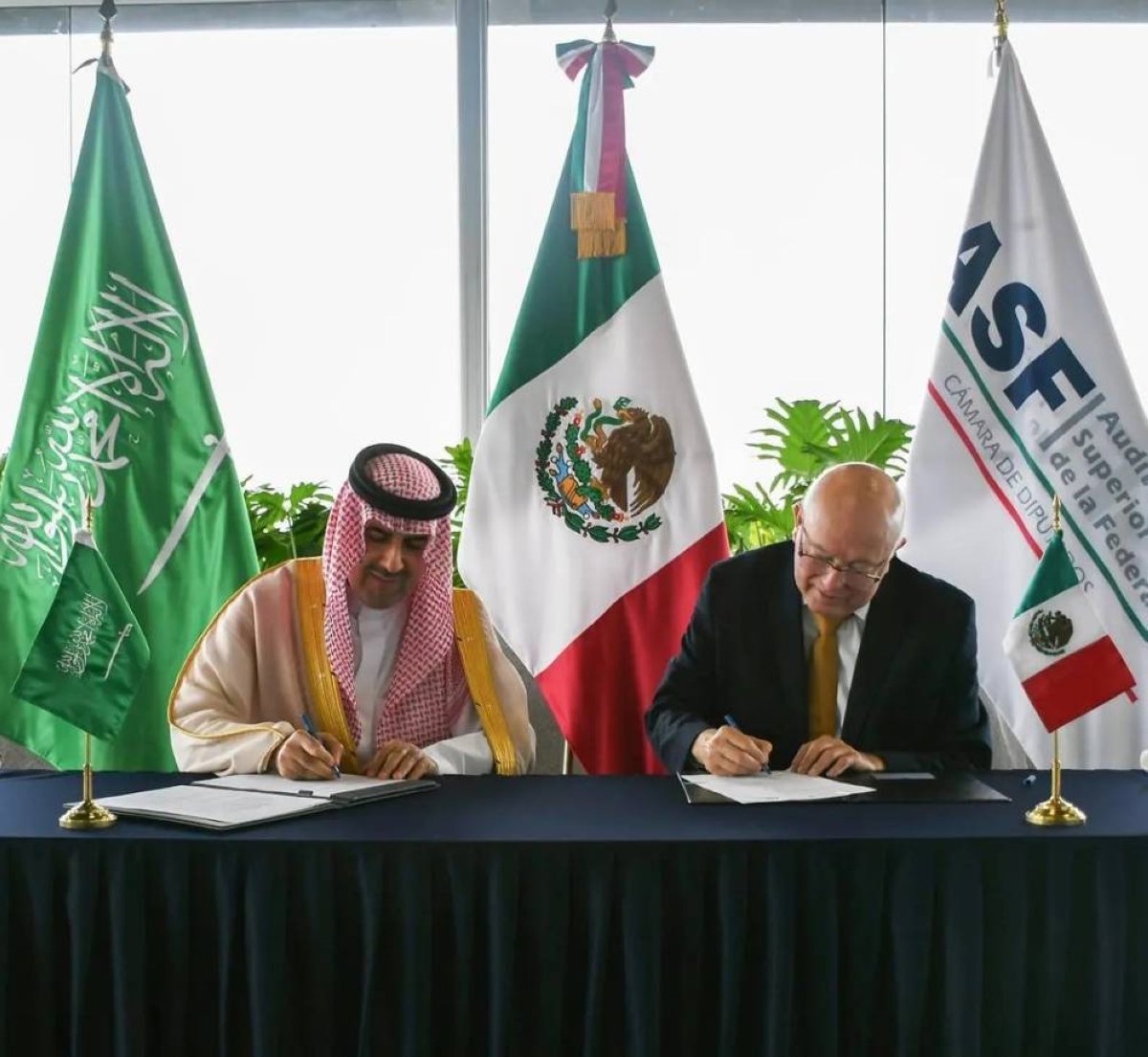 تعاون سعودي مكسيكي في المحاسبة والرقابة المهنية