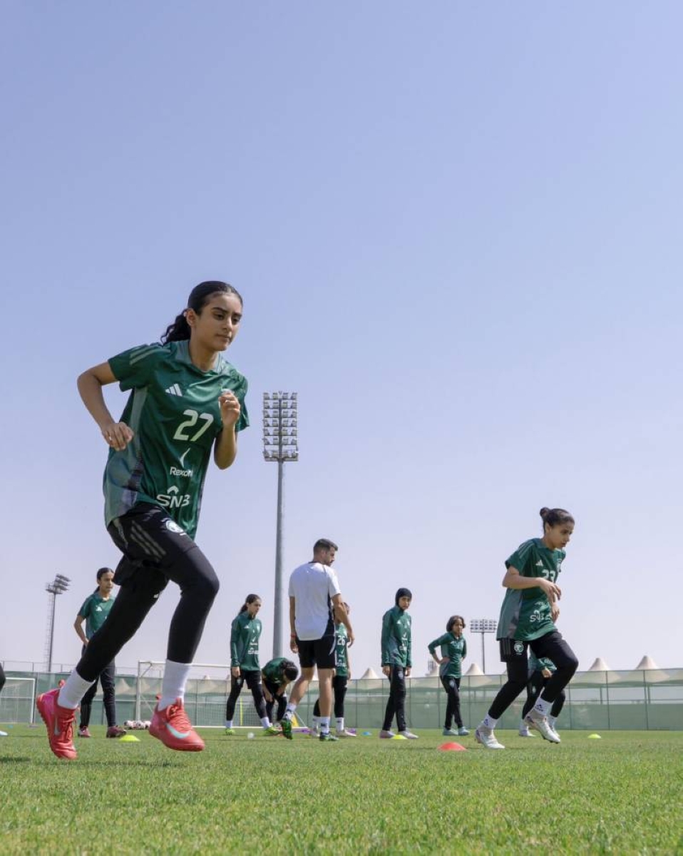 معسكر المنتخب السعودي للناشئات ينطلق استعداداً لكأس آسيا