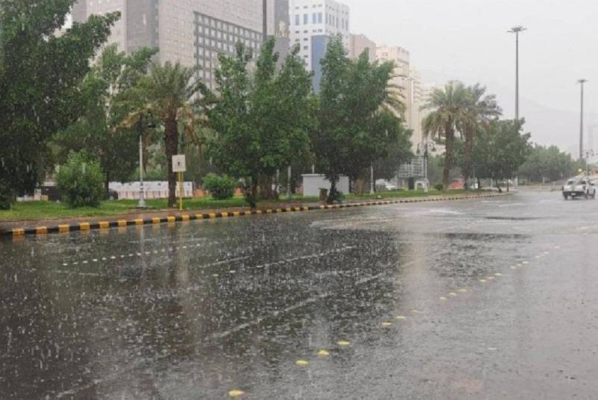 توقعات الأرصاد: أمطار رعدية تضرب 4 مناطق اليوم