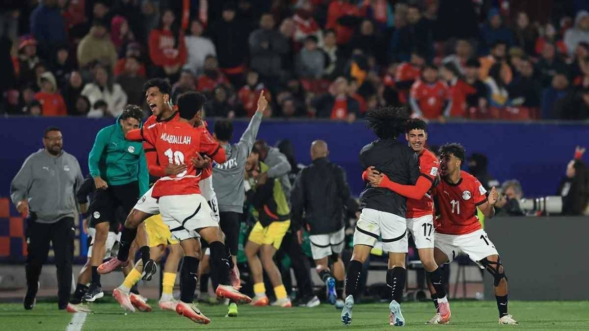 فوز مثير لشباب الفراعنة على تشيلي في مونديال الشباب