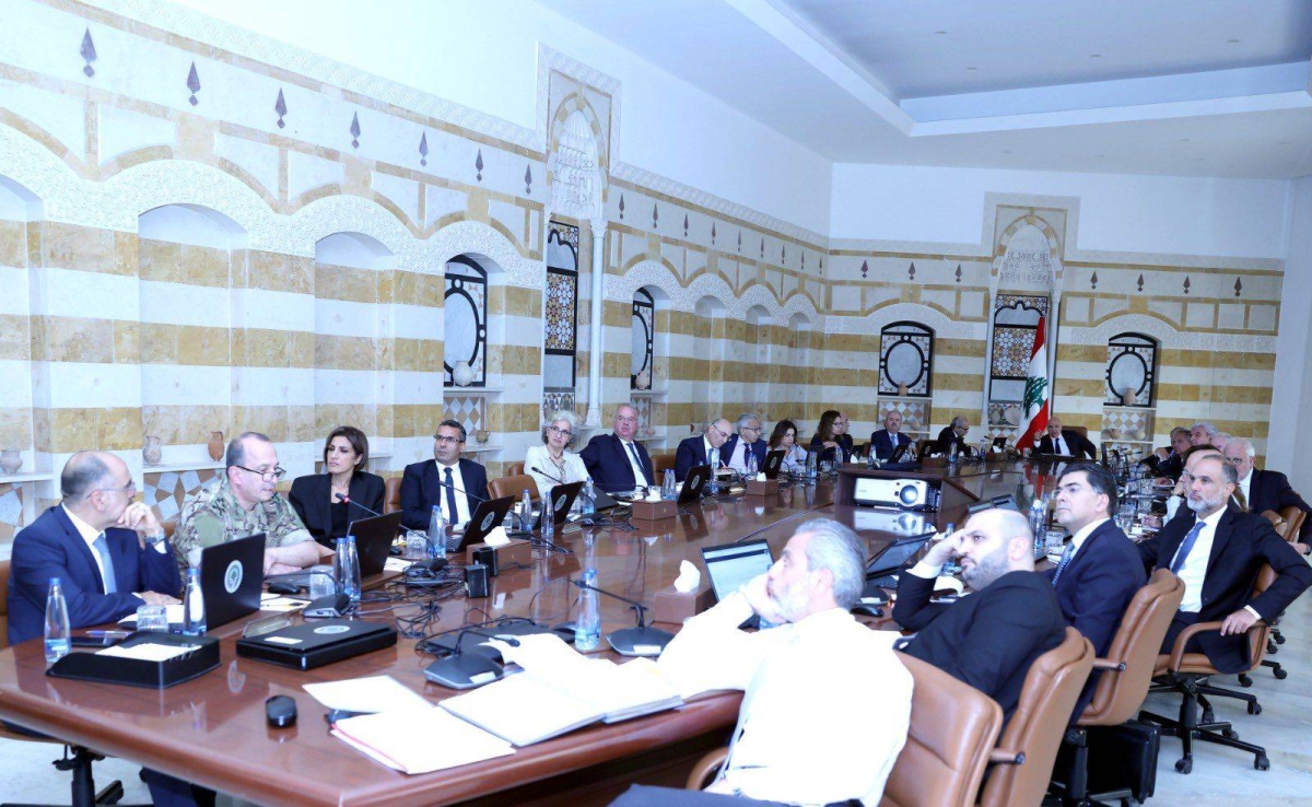خطة الحكومة اللبنانية لحصر السلاح: تقرير الجيش الأول