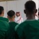 تصريحات وزير الرياضة للاعبي المنتخب قبل لقاء العراق
