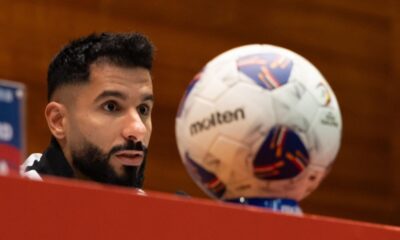 الشهري: نسعى للفوز على العراق والتأهل لكأس العالم