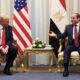 ترمب في مصر: مناقشة إعمار غزة على جدول الأعمال