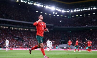 رونالدو يحقق لقب الهداف التاريخي لتصفيات كأس العالم