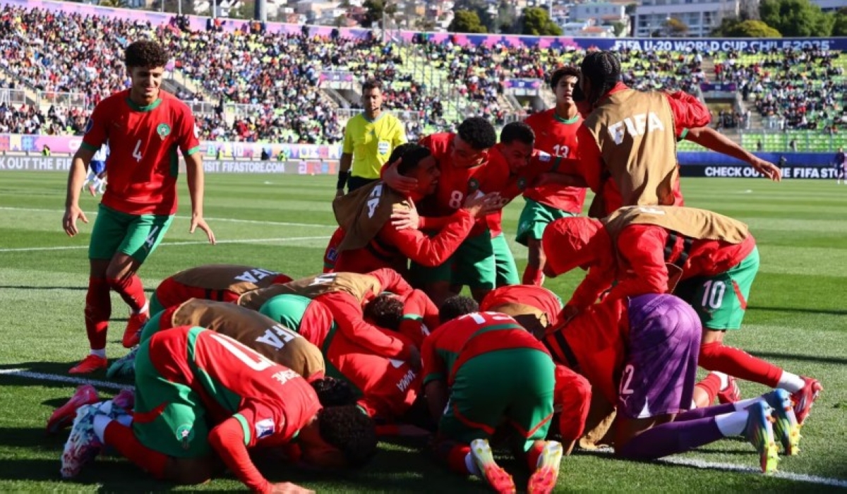 إنجاز تاريخي لمنتخب المغرب في مباراة تشيلي
