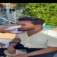 إصابة معتصم النهار في الوجه توقف تصوير مسلسل نصيب