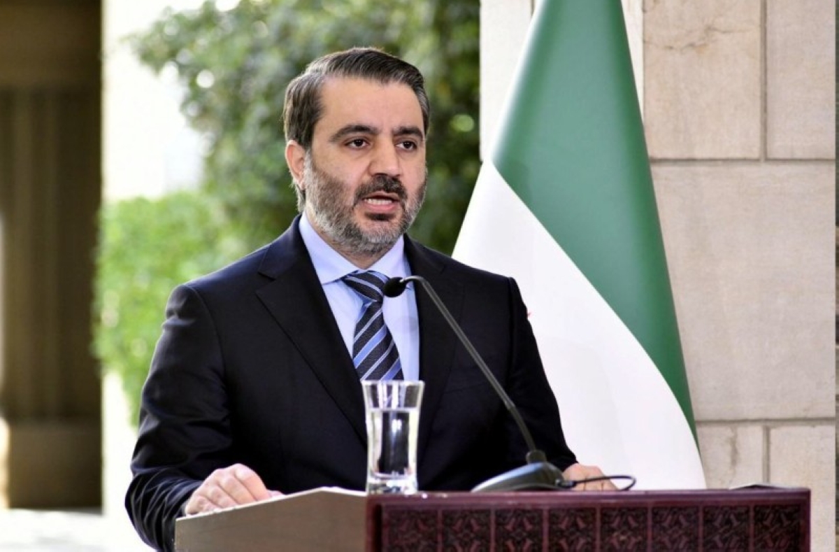 الشيباني يعلن رفض تقسيم سورية ويدعو للوحدة الوطنية