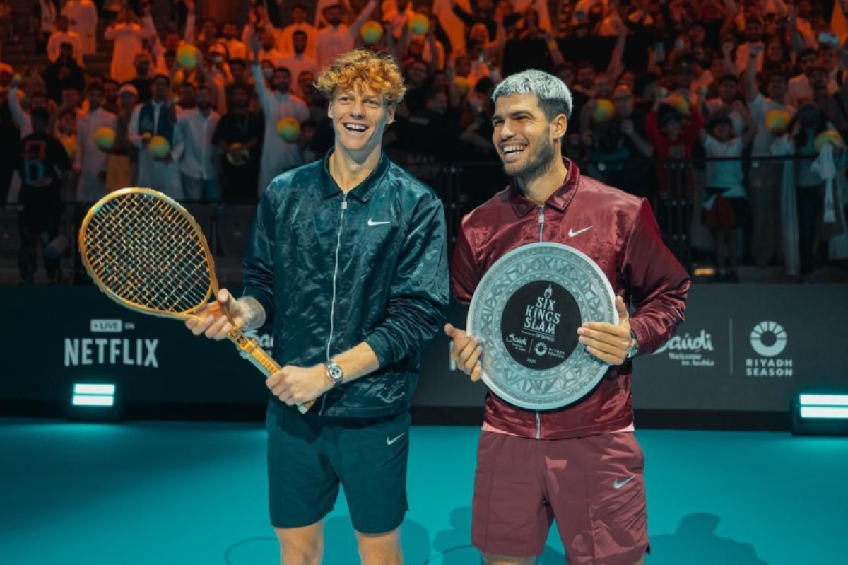 سينر يتوج بطلاً في بطولة Six Kings Slam 2025 بموسم الرياض