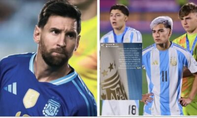 ميسي يدعم شباب الأرجنتين ويتجاهل تهنئة المغرب