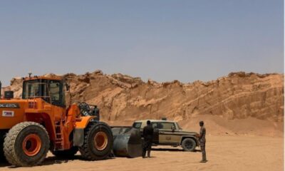 ضبط مقيم بالرياض لاستغلاله غير القانوني للرواسب البيئية
