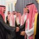 ولي العهد يلتقي الأمراء والعلماء والمواطنين للسلام عليه