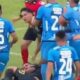 شجار عنيف في الدوري البوليفي يستدعي تدخل الشرطة والغاز