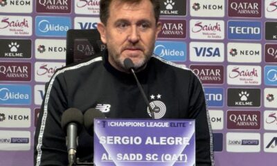 سيطرة الهلال في الشوط الأول: تصريحات مدرب السد سيرجو