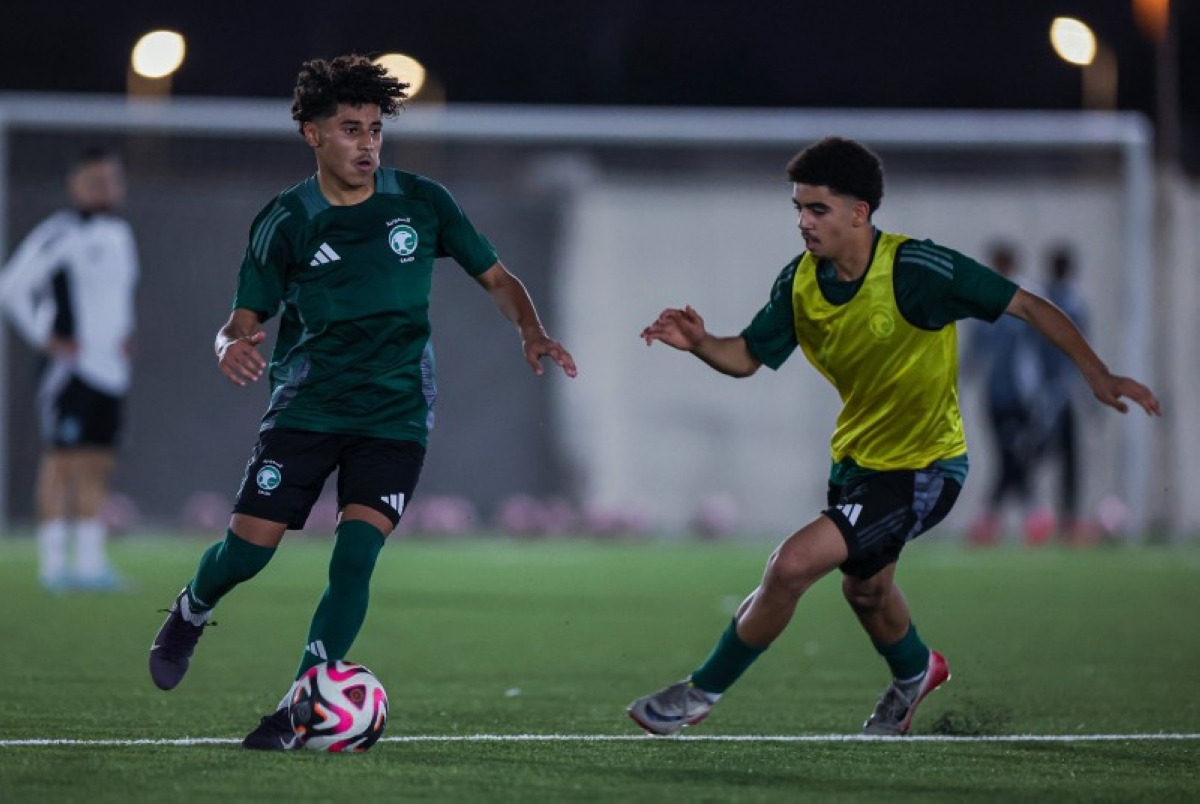 استعداد منتخب الناشئين لبطولة غرب آسيا في الدمام