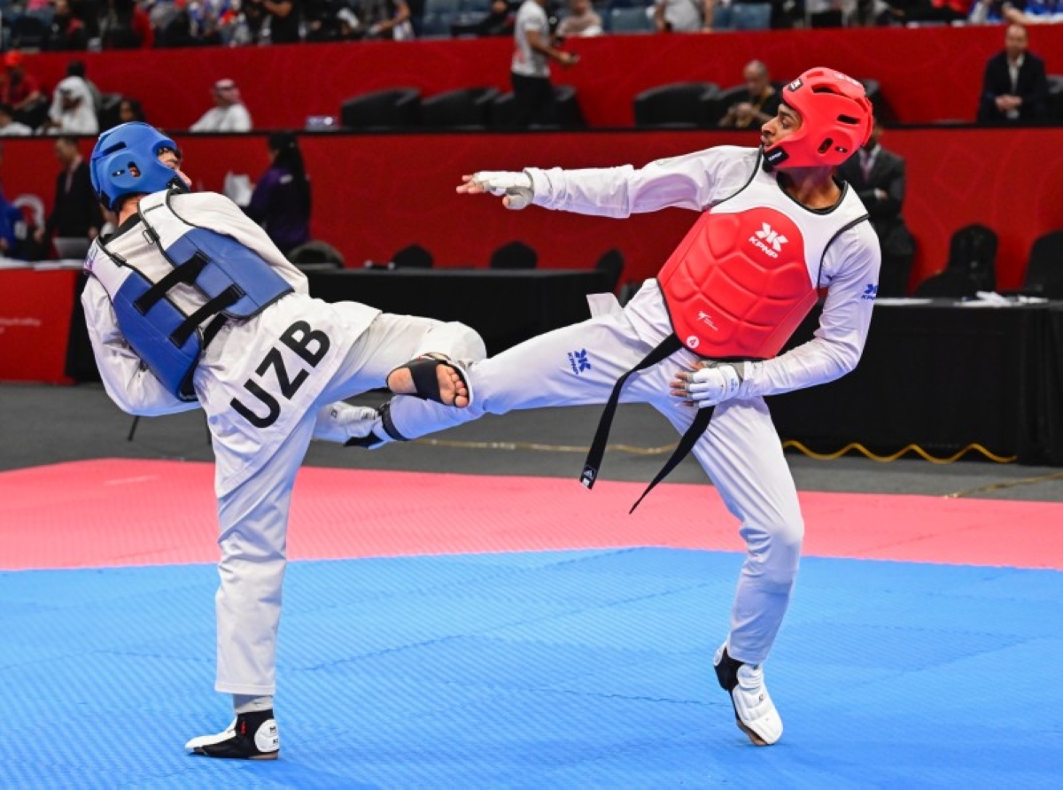 خروج لارا وغرام ونواف من بطولة التايكوندو الآسيوية