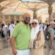 حاتم صلاح وزوجته يبدآن شهر العسل بزيارة السعودية