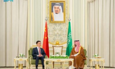 ولي العهد ونائب الرئيس الصيني يناقشان التعاون الدولي