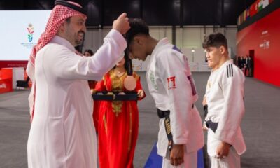 محمد عسيري يحقق أول ميدالية آسيوية للسعودية في الجودو