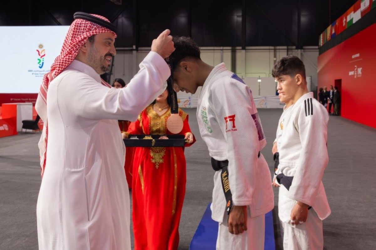 محمد عسيري يحقق أول ميدالية آسيوية للسعودية في الجودو