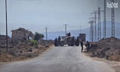 توغل إسرائيلي بجنوب سورية بـ12 عربة وناقلات جند