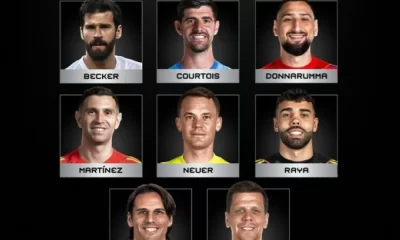 بونو يغيب عن قائمة أفضل حراس المرمى في 2025