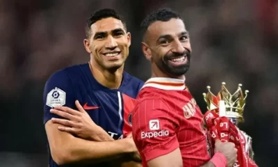 صلاح وحكيمي يتنافسان على جائزة أفضل لاعب عالمي 2025