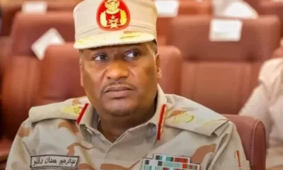 عقوبات محتملة على نائب قائد الدعم السريع في السودان