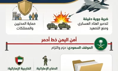 التحالف يدمر أسلحة إماراتية مهربة بالمكلا في ضربة نوعية